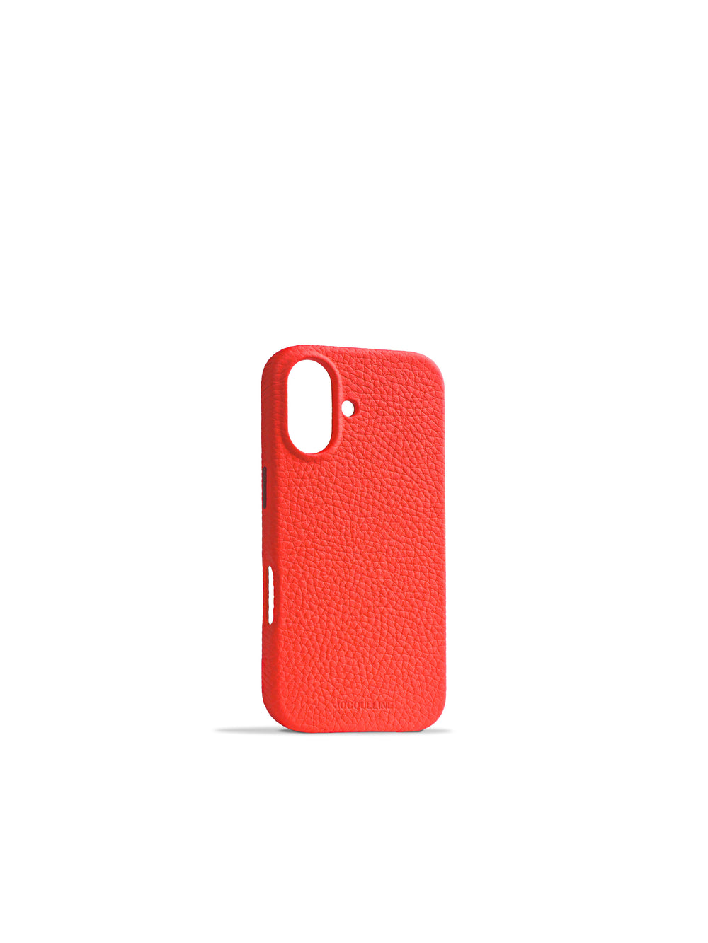 iPhone 17 Leather Case - Cherry Spritz angle view