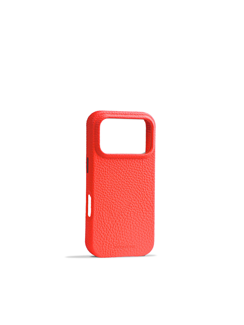 iPhone 17 Leather Case - Cherry Spritz angle view