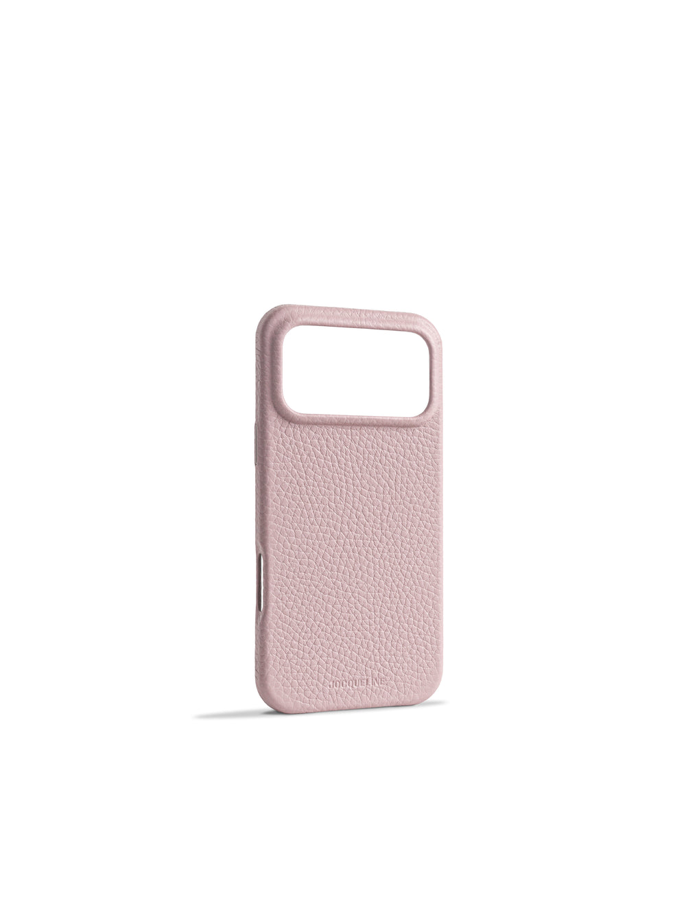iPhone 17 Leather Case - Cloud Mist angle view