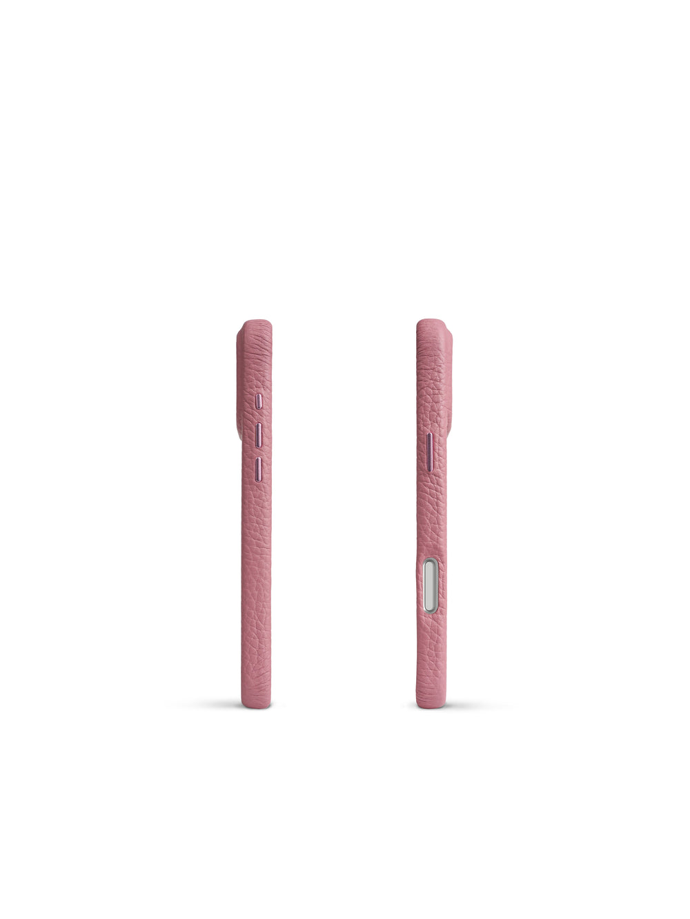 iPhone 18 Leather Case - Dry Rose Martini