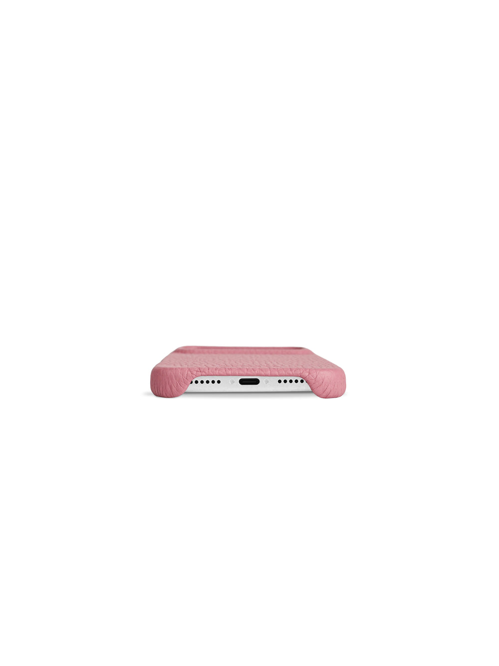 iPhone 18 Leather Case - Dry Rose Martini
