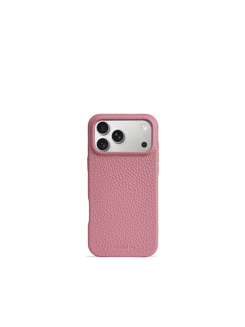 iPhone 18 Leather Case - Dry Rose Martini