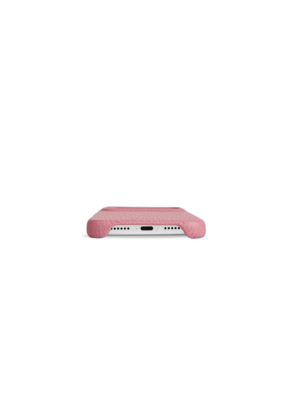 iPhone 18 Leather Case - Dry Rose Martini