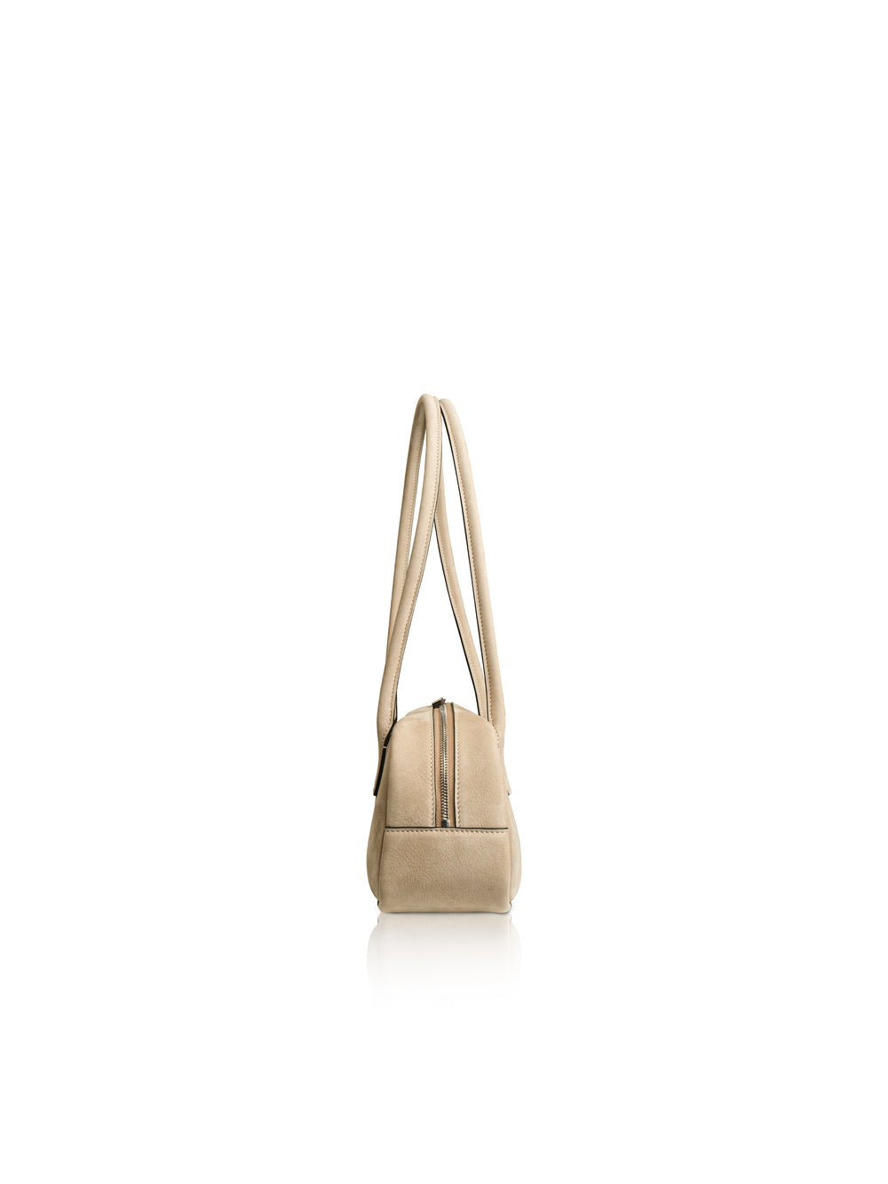 Le Baguette Nubuck - Oatmeal White side view
