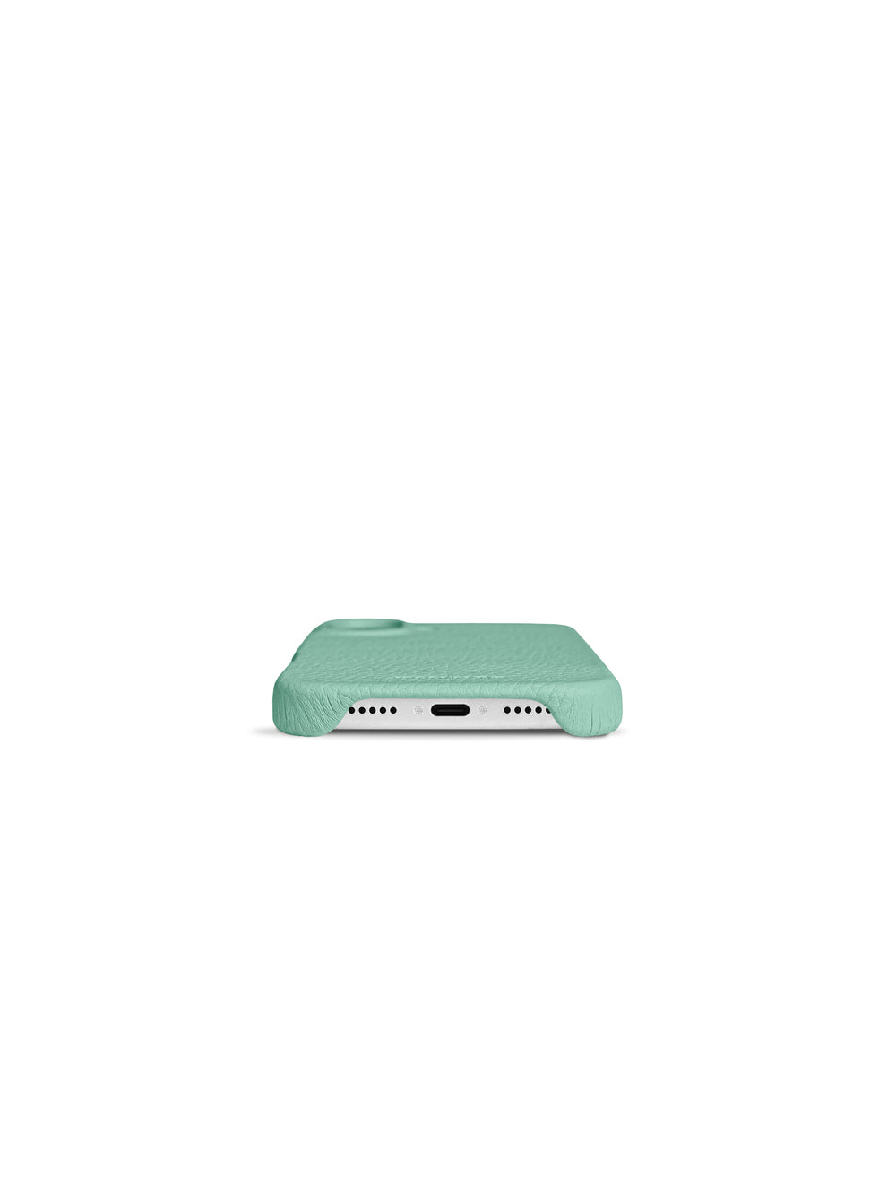 iPhone 17 Leather Case - Kelp Green