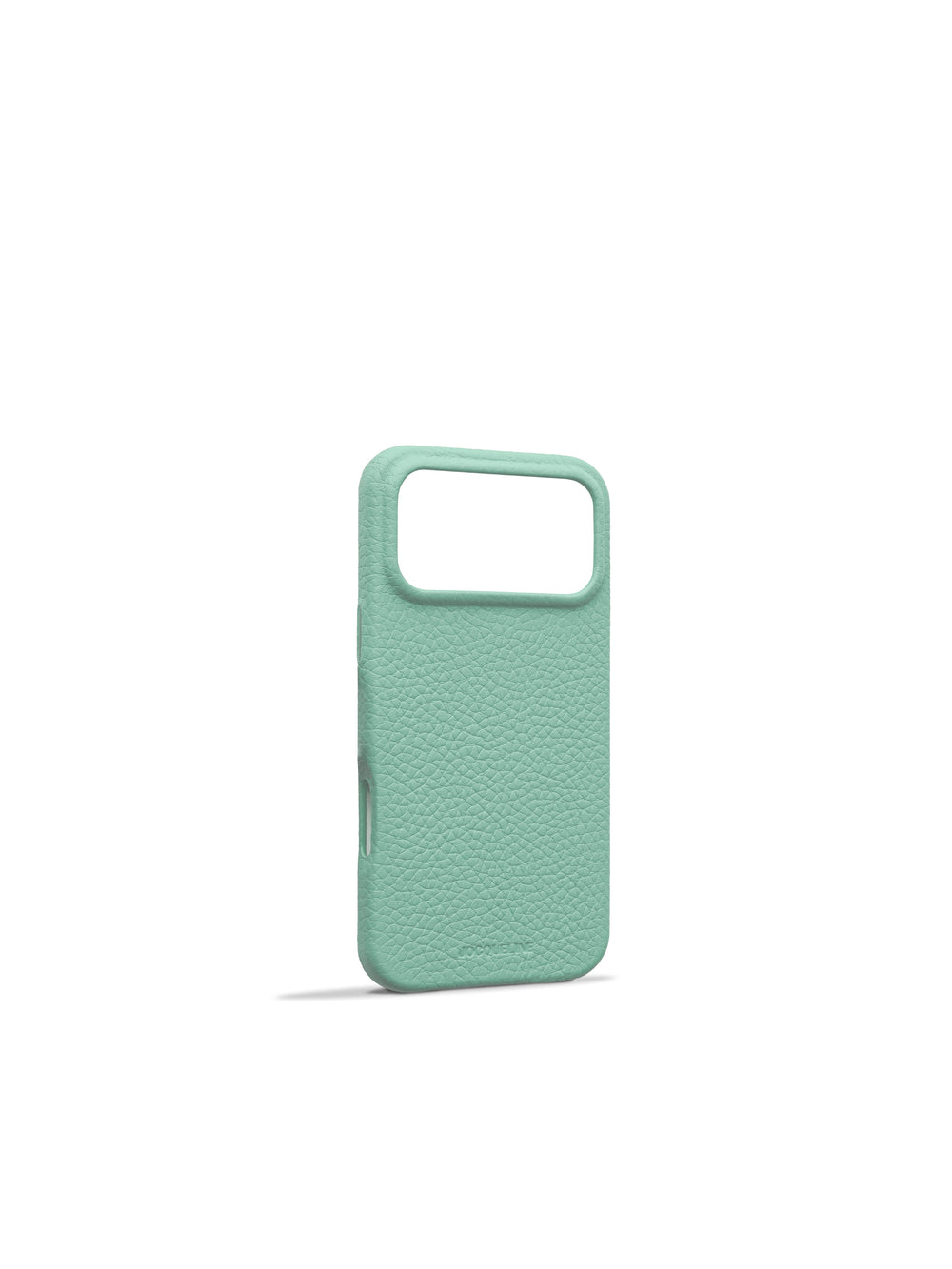 iPhone 18 Leather Case - Kelp Green angle view