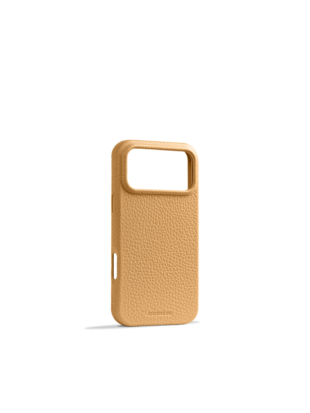 iPhone 17 Leather Case - Kraft Cognac angle view