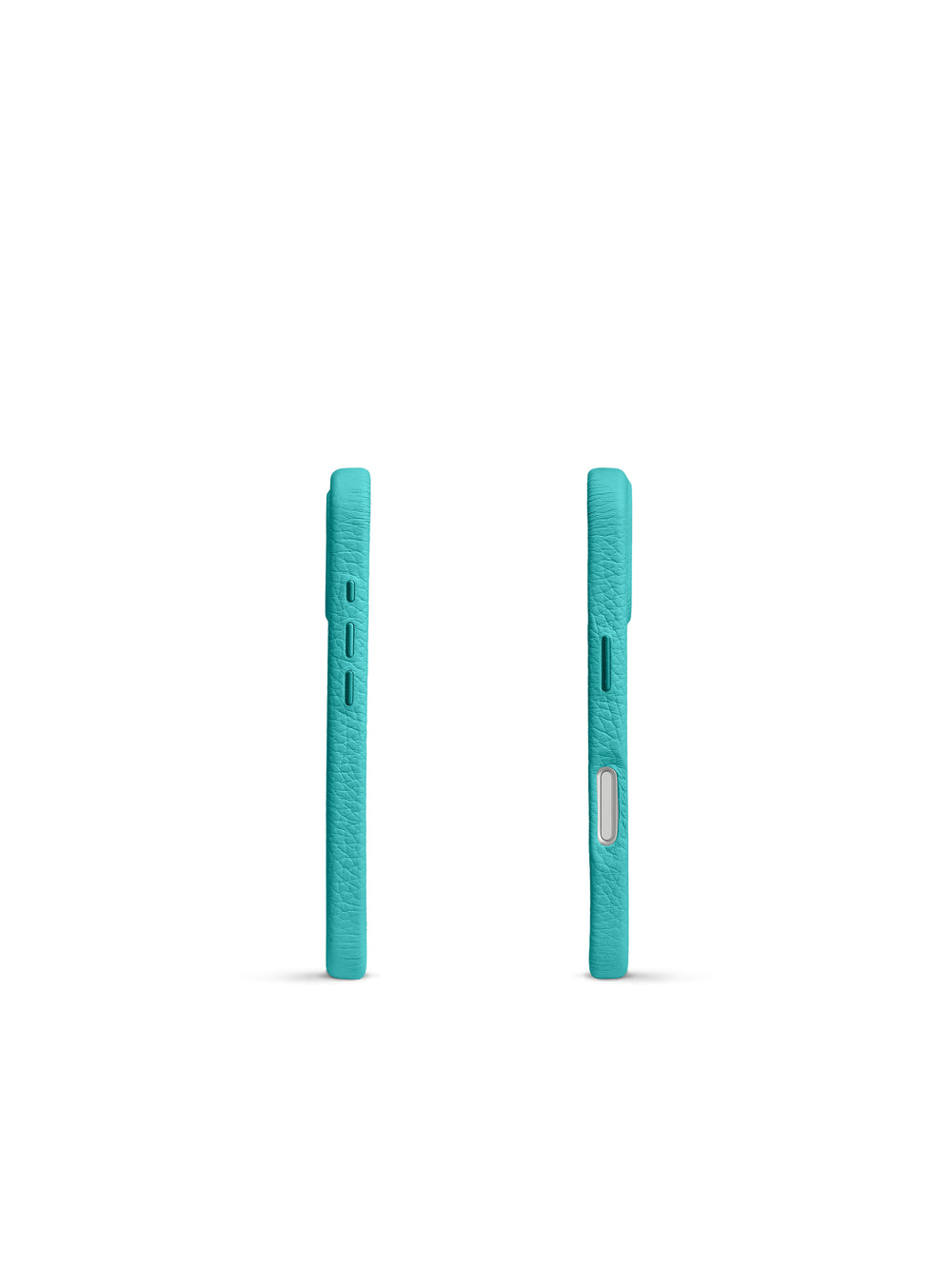 iPhone 17 Leather Case - Peacock Blue