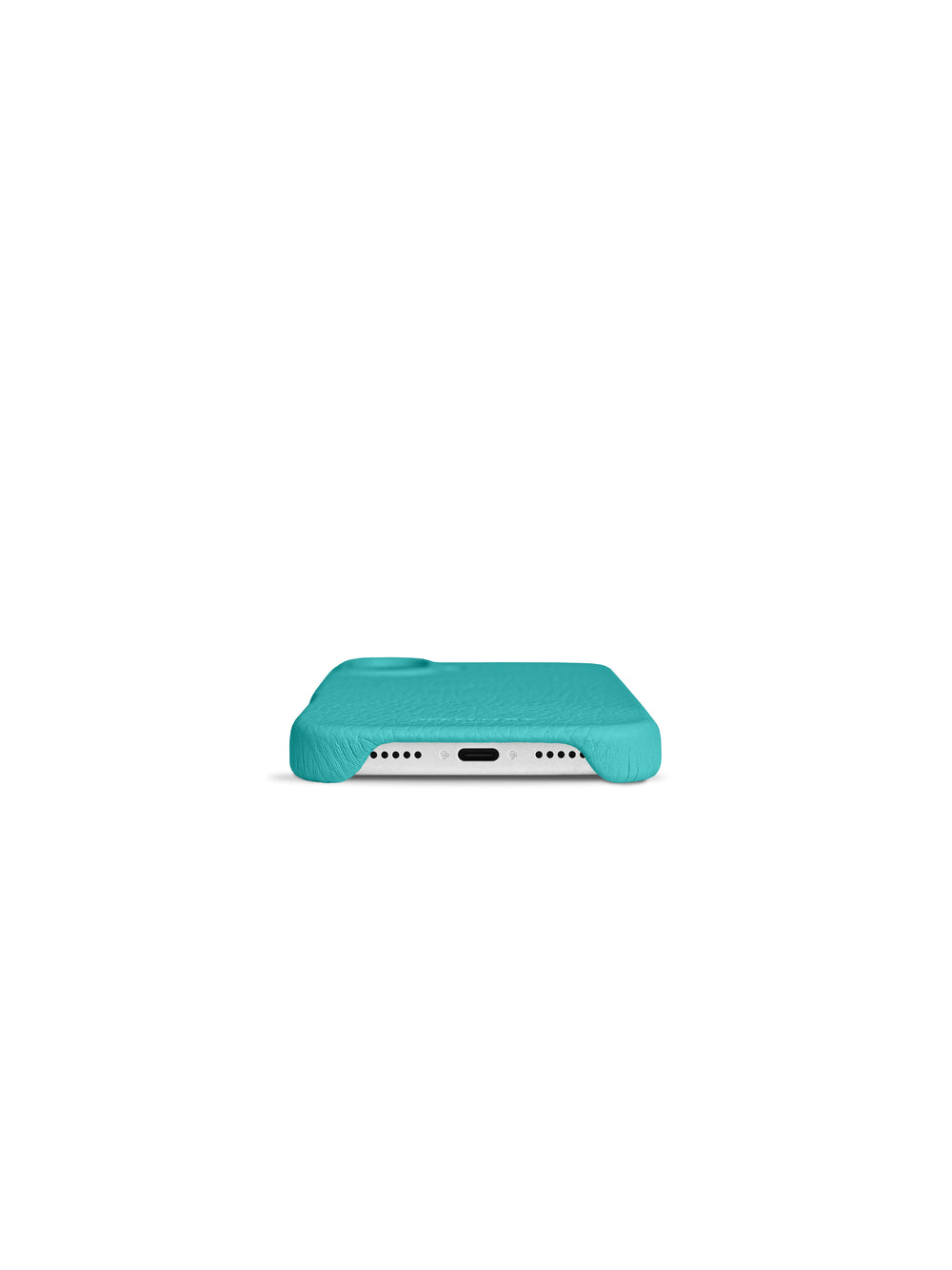 iPhone 17 Leather Case - Peacock Blue