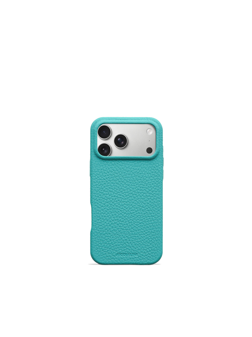 iPhone 17 Leather Case - Peacock Blue