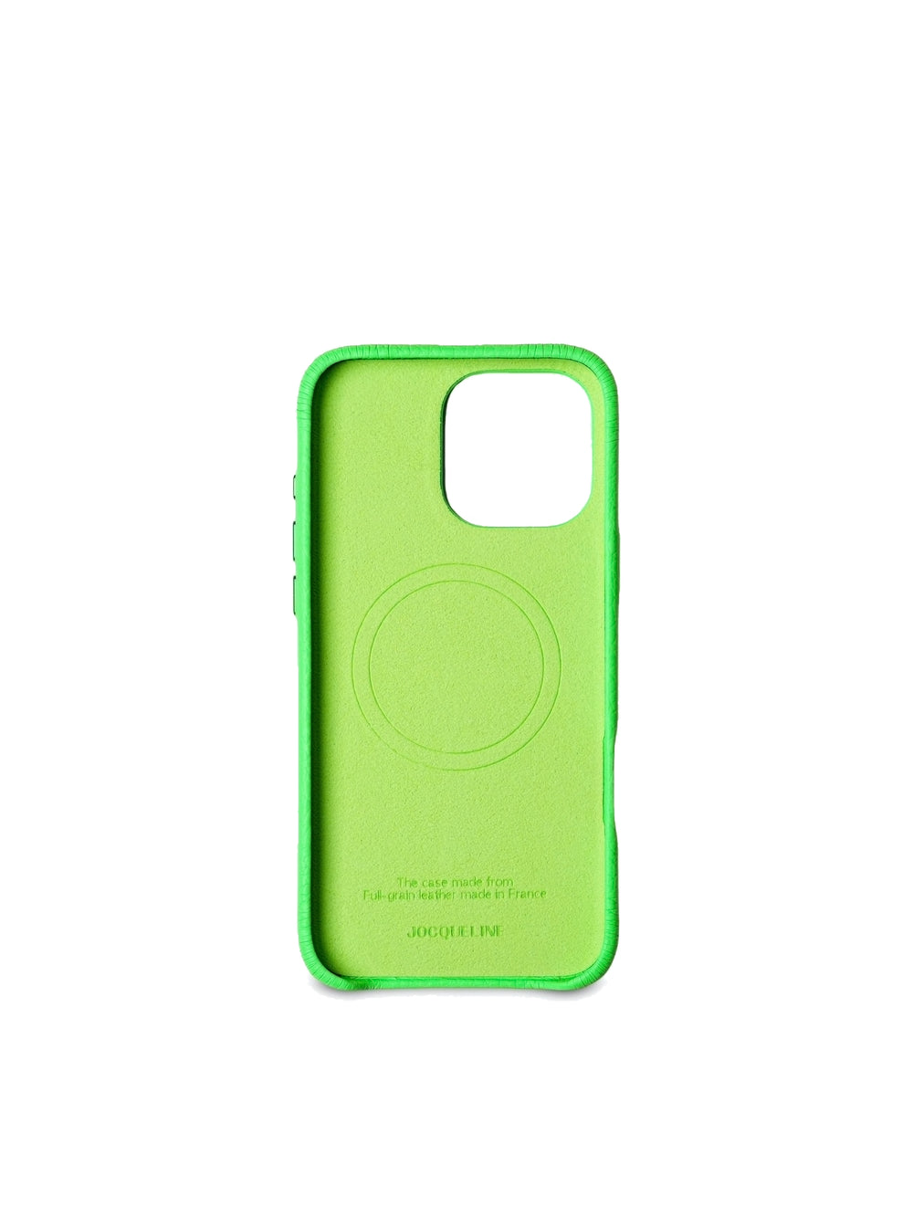 iPhone 16 Leather Case - LinmShock angle view
