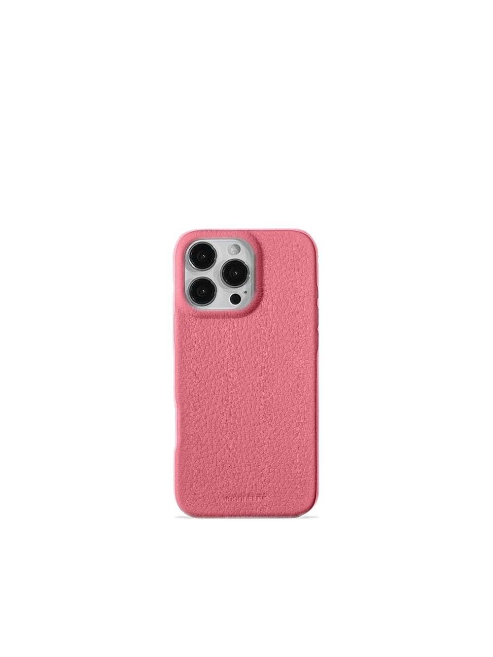 iPhone 16 Leather Case - Lipstick Rose