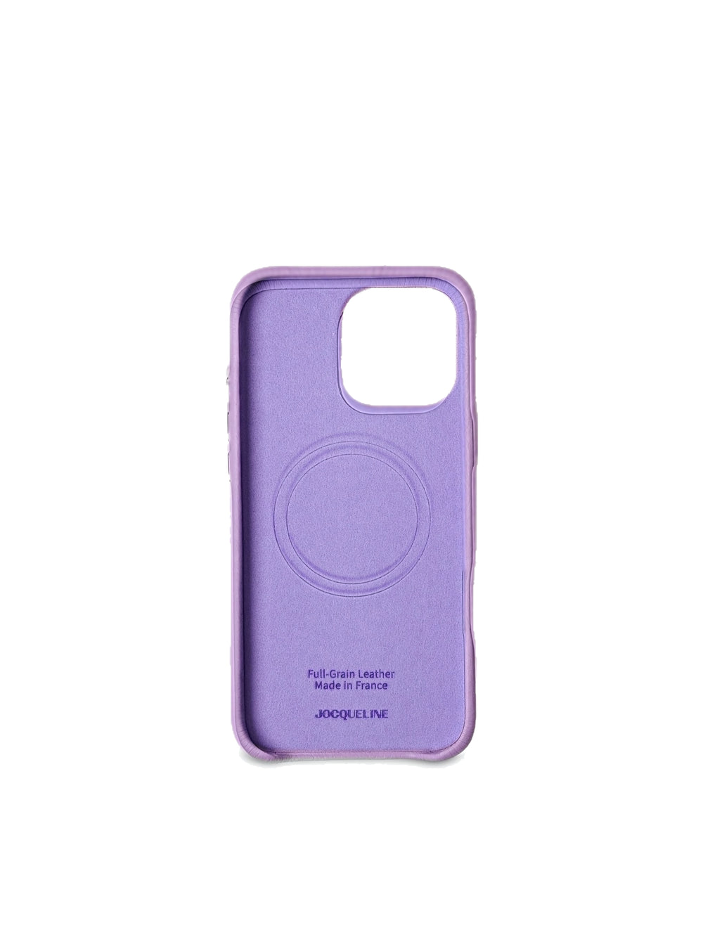 iPhone 16 Leather Case - List Milak angle view