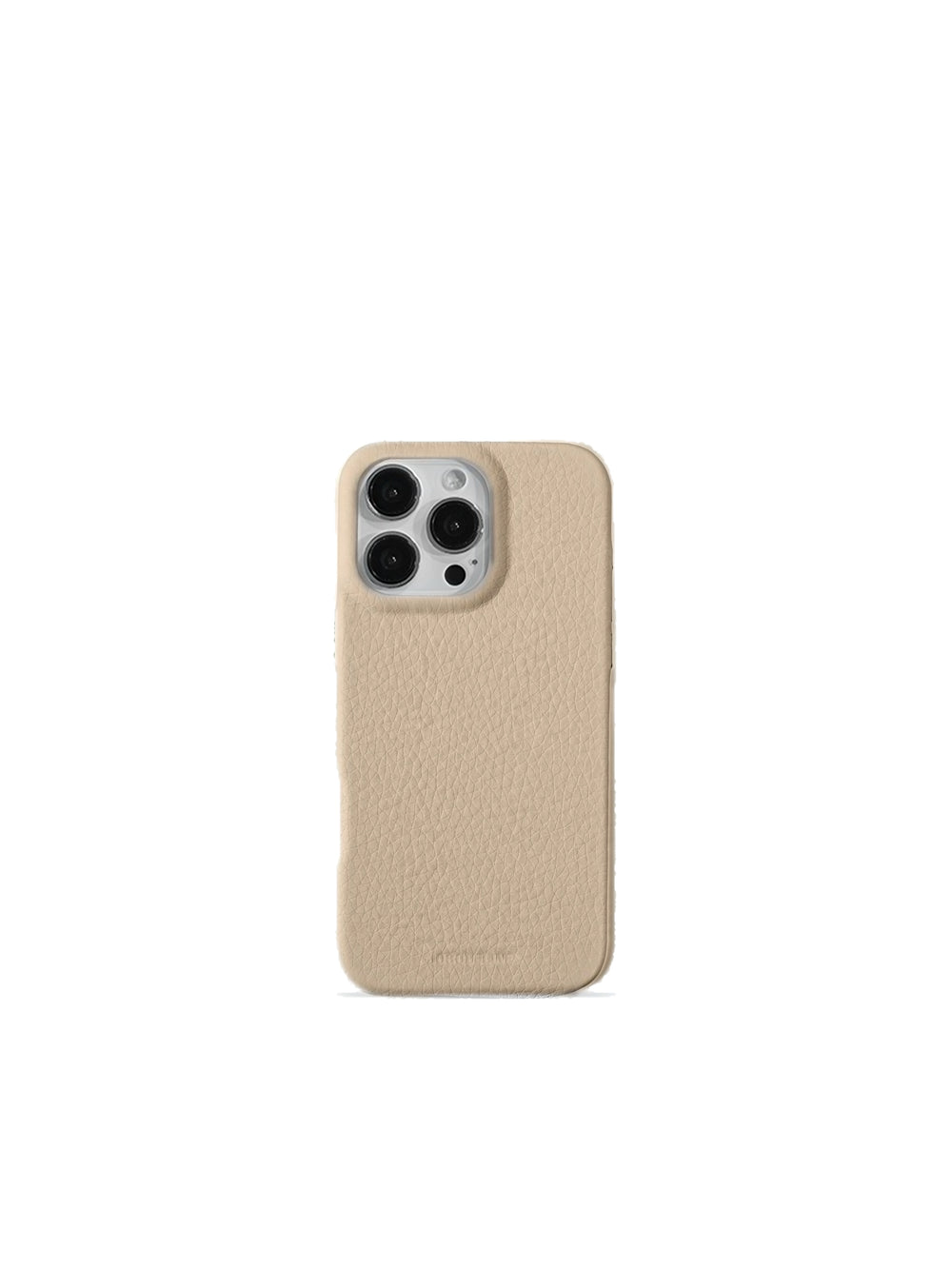 iPhone 16 Leather Case - Trench Beige