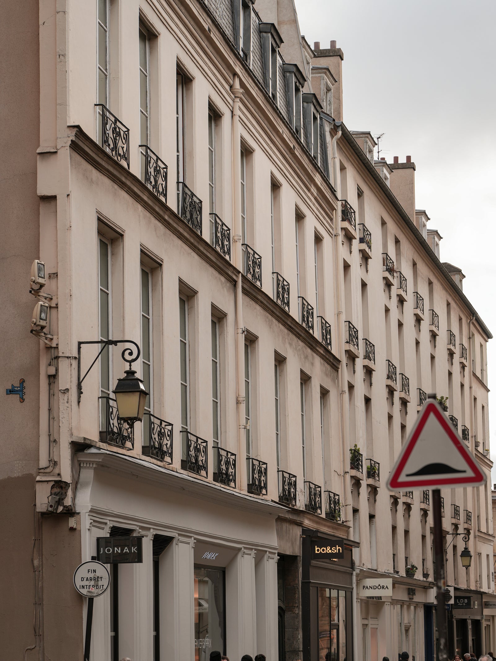 A street in the Marais, Paris