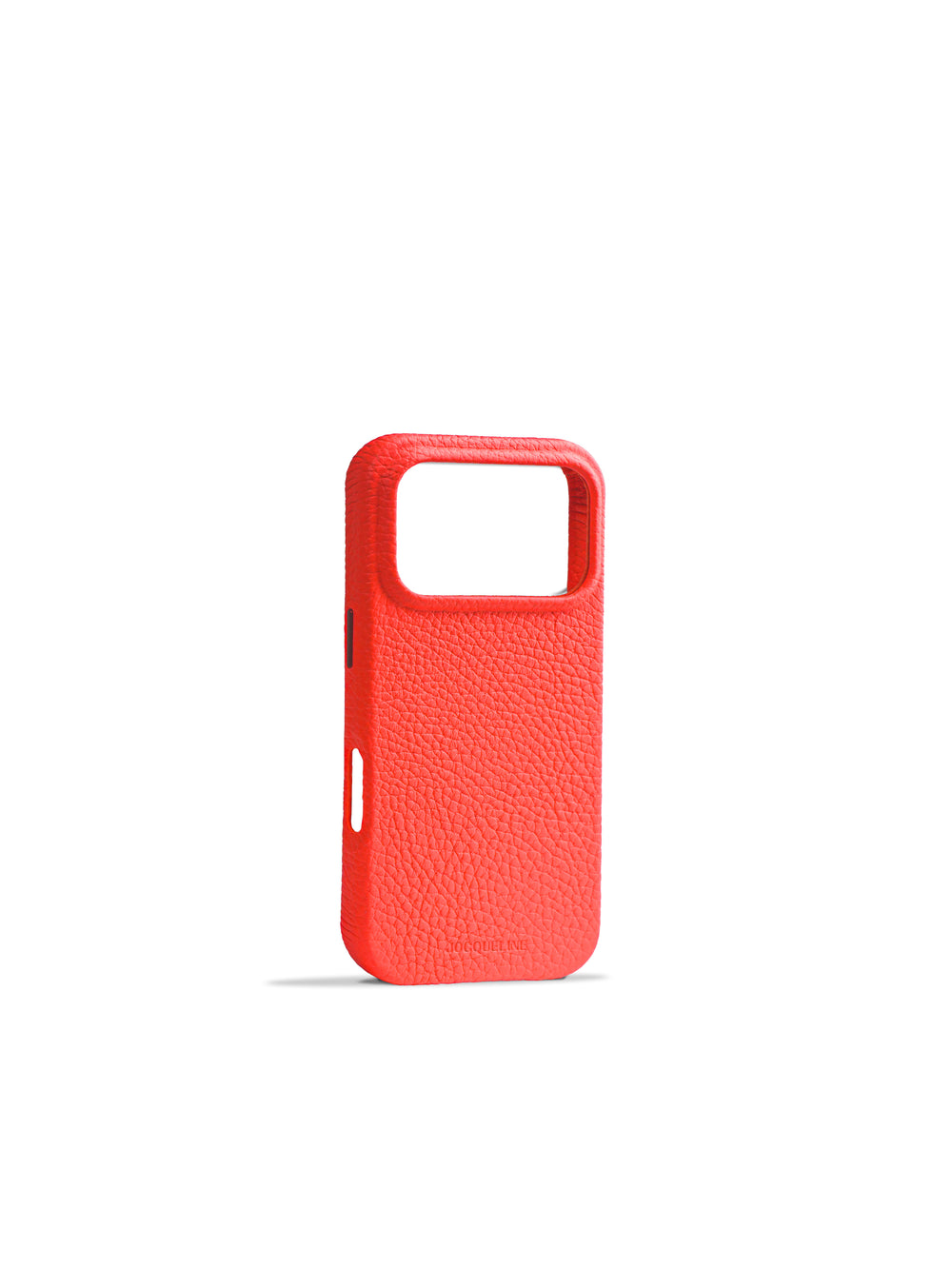 iPhone 17 Leather Case - Cherry Spritz angle view