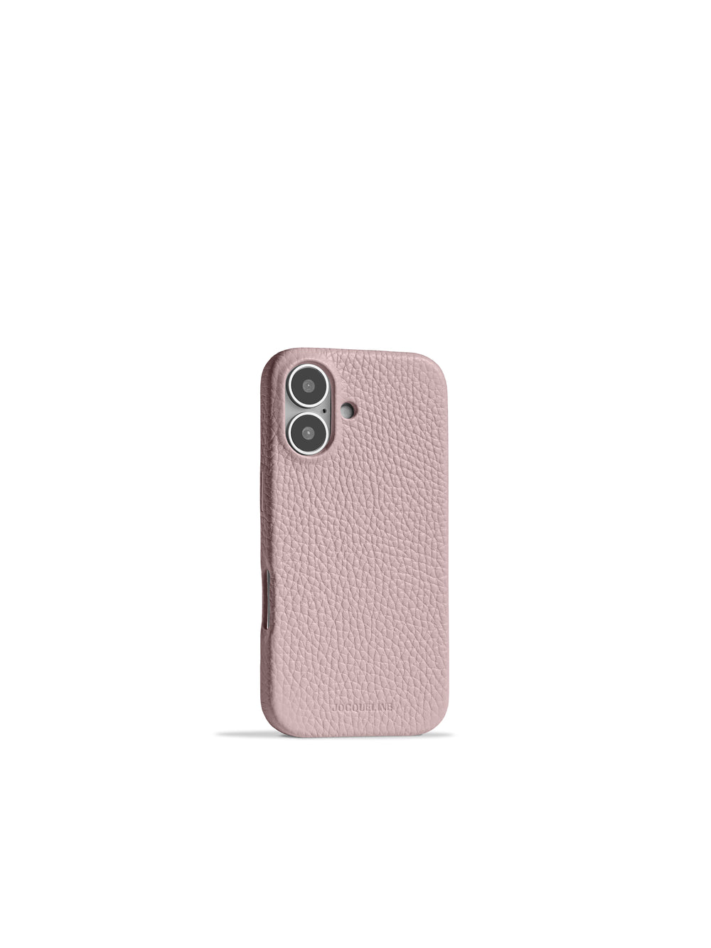 iPhone 17 Leather Case - Cloud Mist angle view