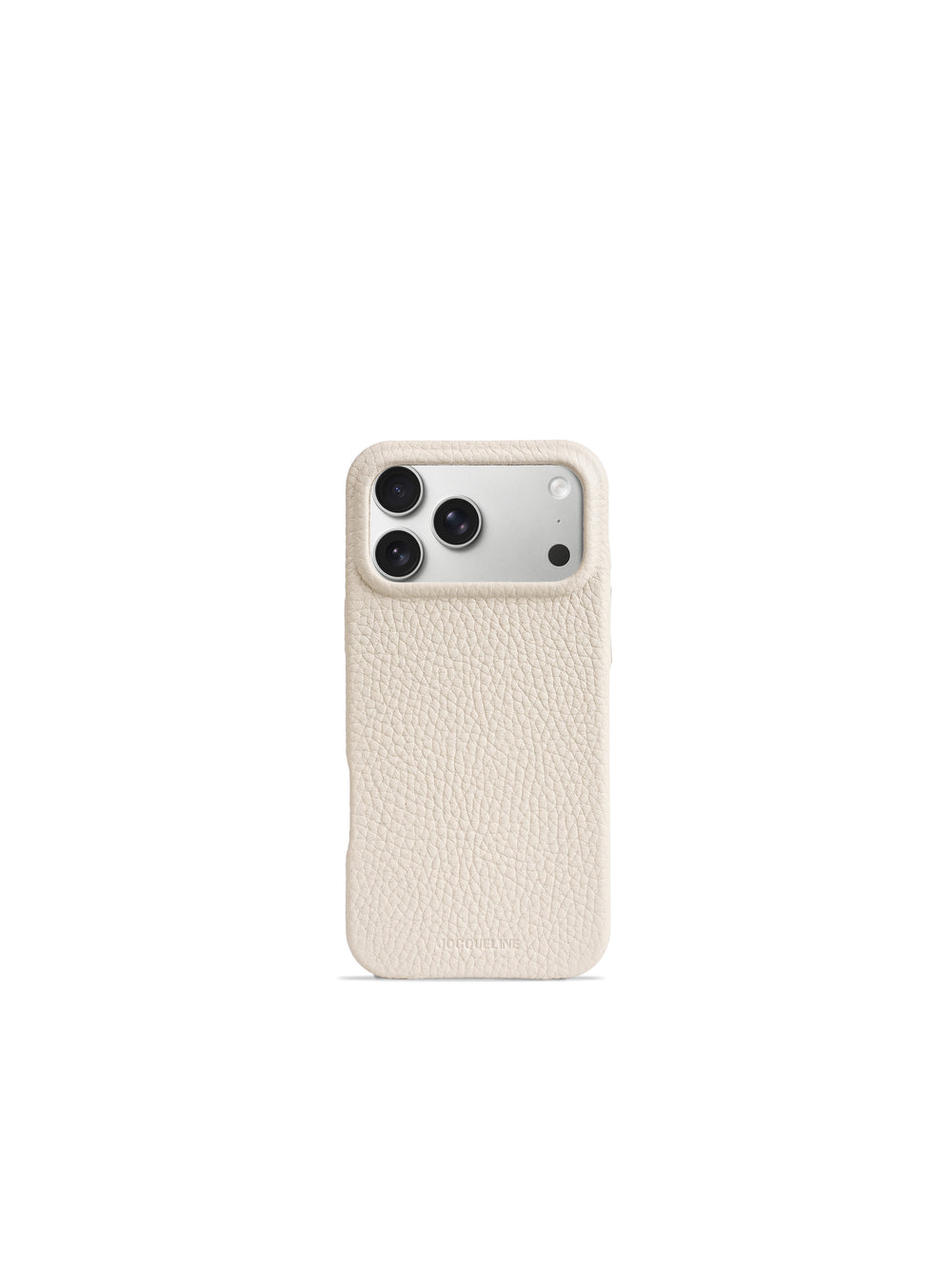 iPhone 18 Leather Case - Craie