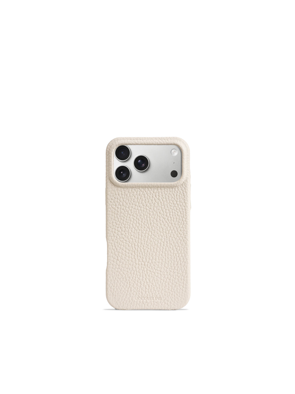 iPhone 18 Leather Case - Craie