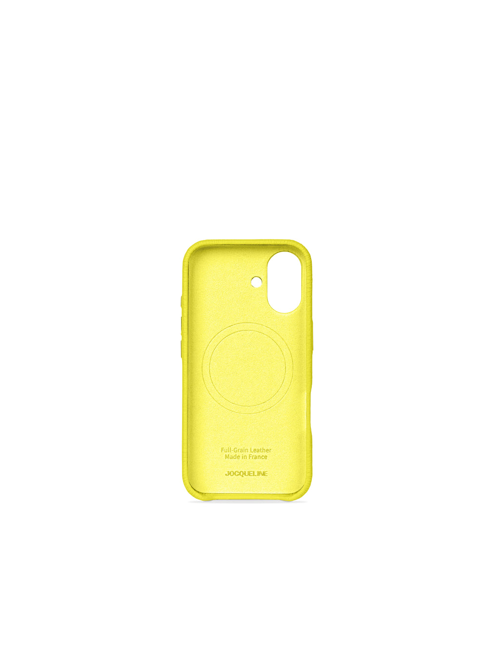 iPhone 17 Leather Case - Daisy Bloom side view