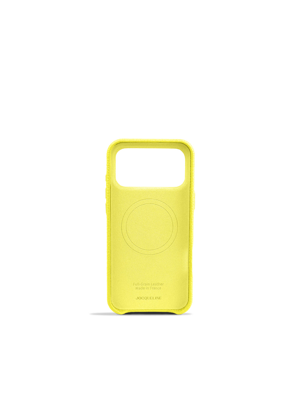iPhone 18 Leather Case - Daisy Bloom side view