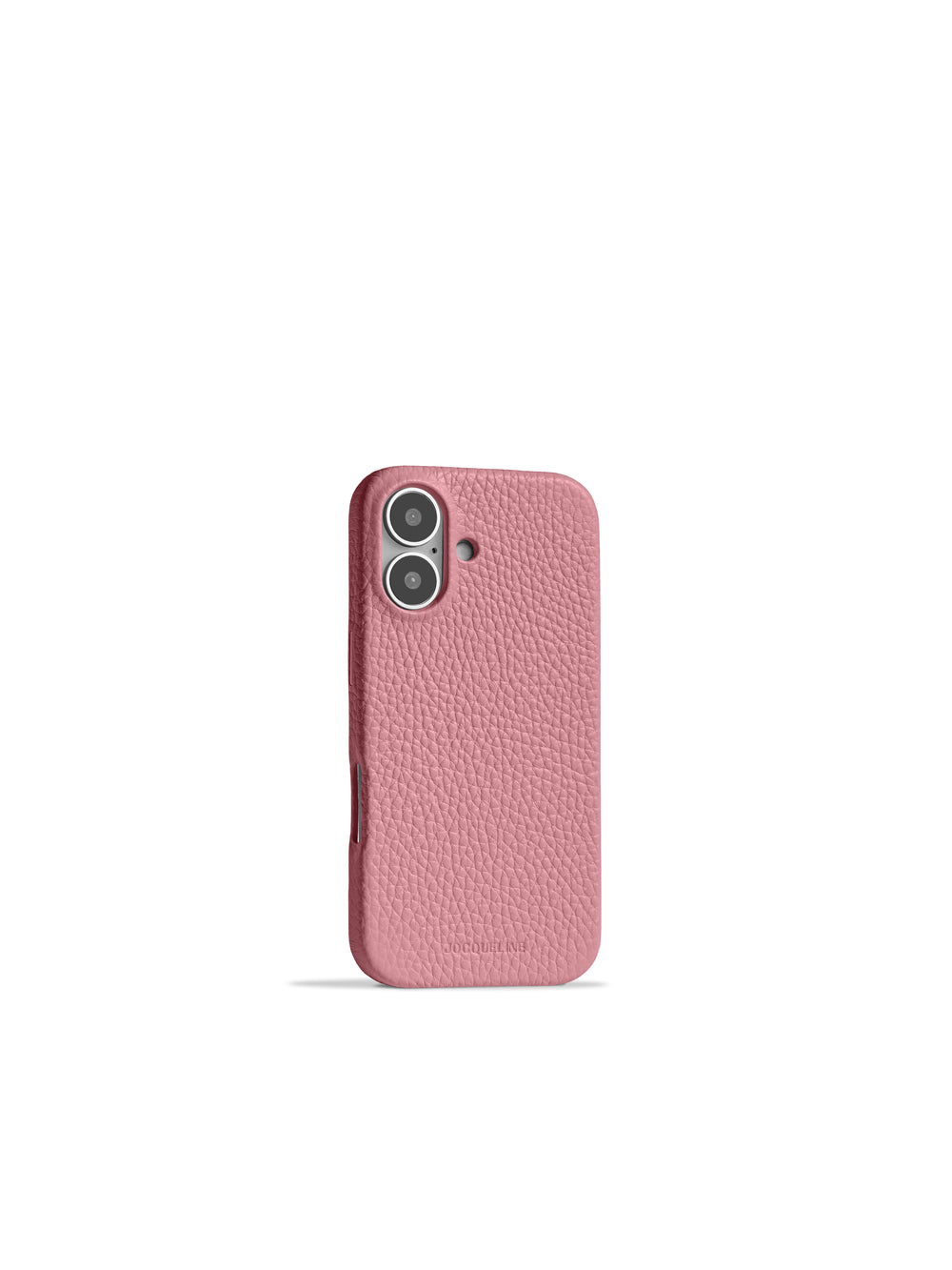 iPhone 17 Leather Case - Dry Rose Martini angle view