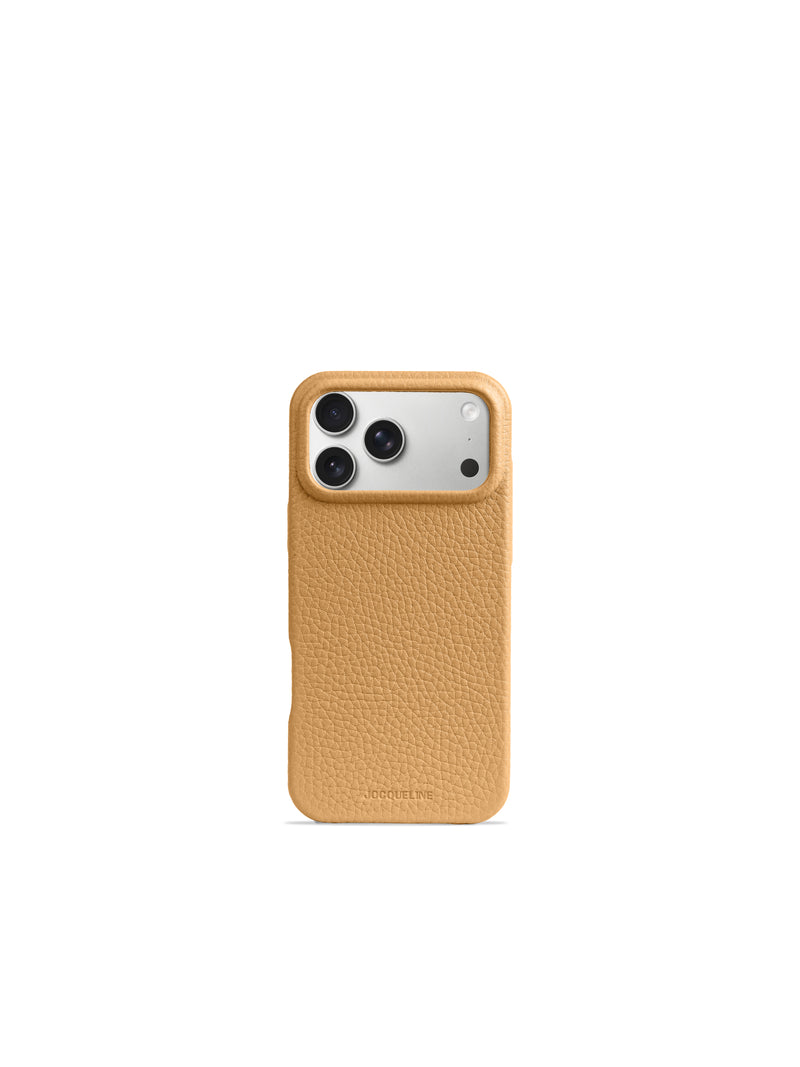 iPhone 18 Leather Case - Kraft Cognac