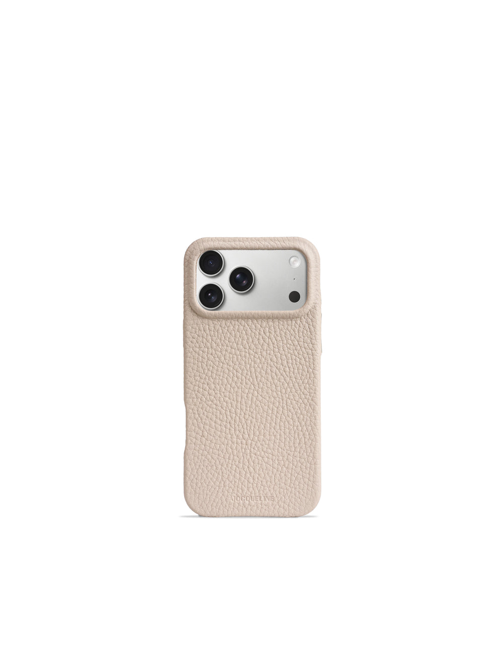 iPhone 17 Leather Case - Oatmeal White