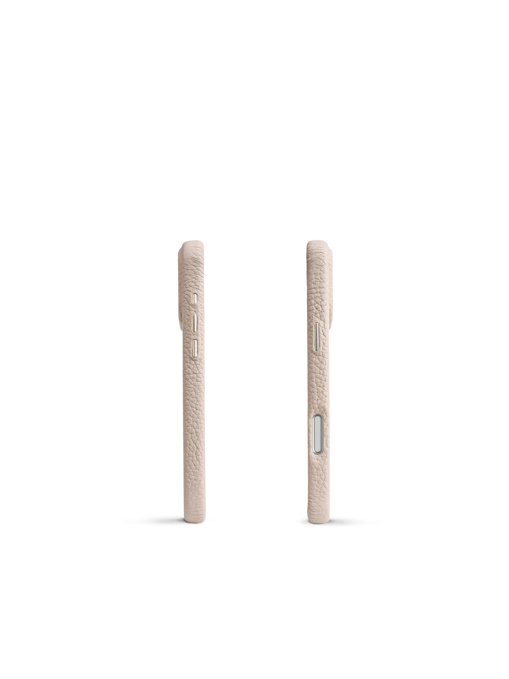 iPhone 17 Leather Case - Oatmeal White