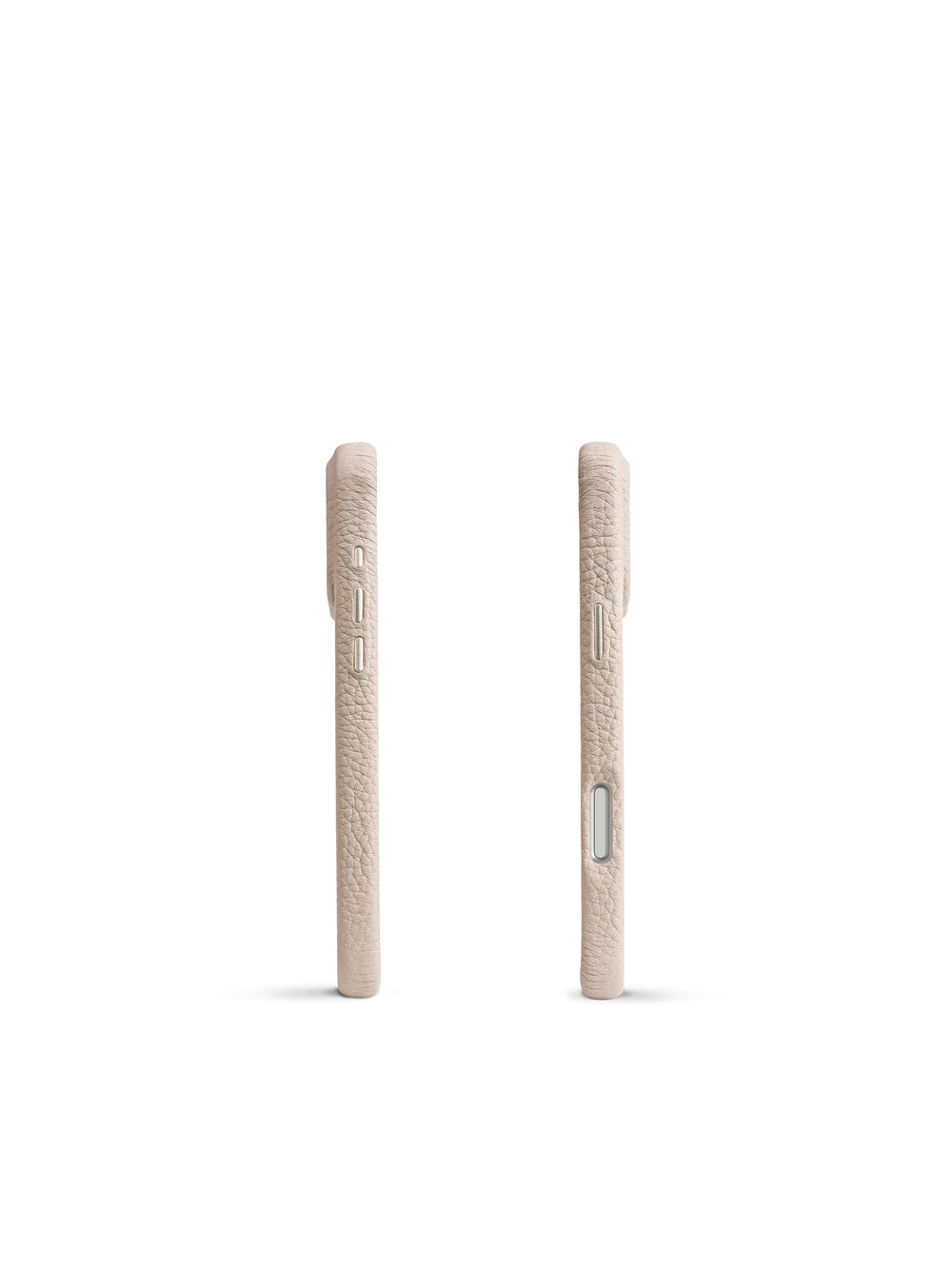 iPhone 17 Leather Case - Oatmeal White