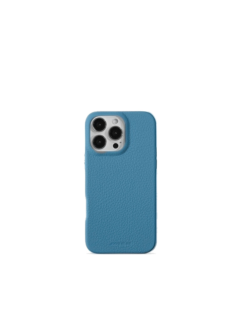 iPhone 16 Leather Case - Blue Jean