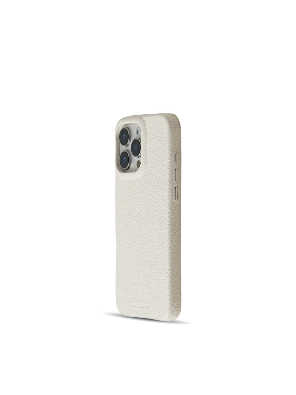 iPhone 16 Leather Case - Cream White