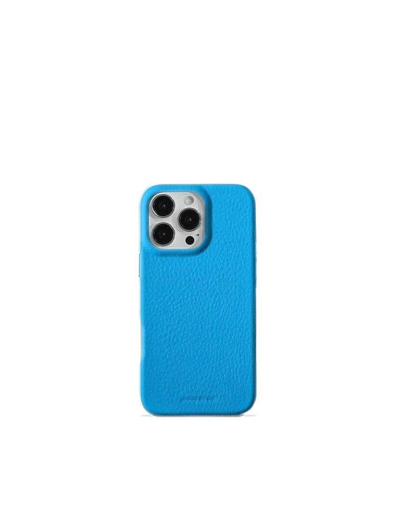 iPhone 16 Leather Case - Frida Blue