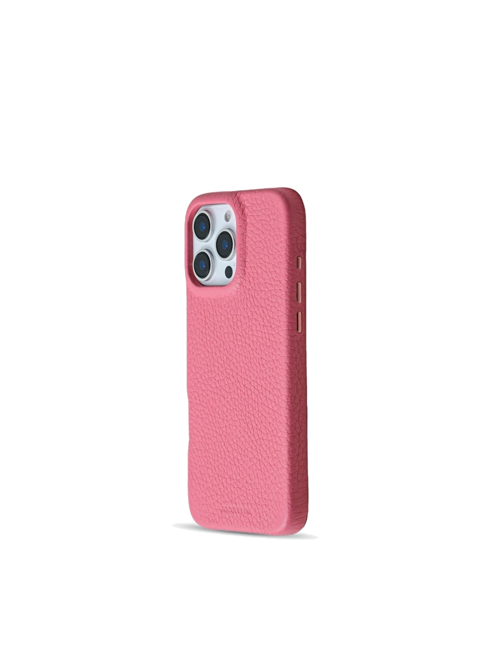 iPhone 16 Leather Case - Lipstick Rose