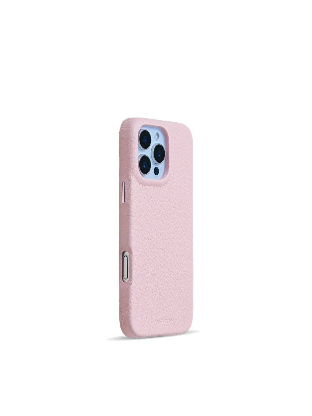 iPhone 16 Leather Case - Rose Darling side view