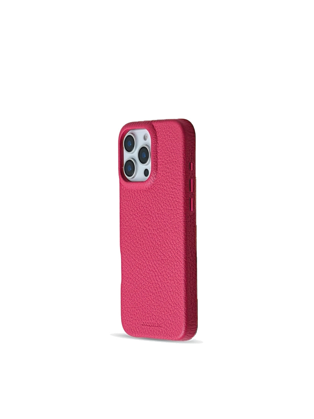 iPhone 16 Leather Case - Rose Sorbet