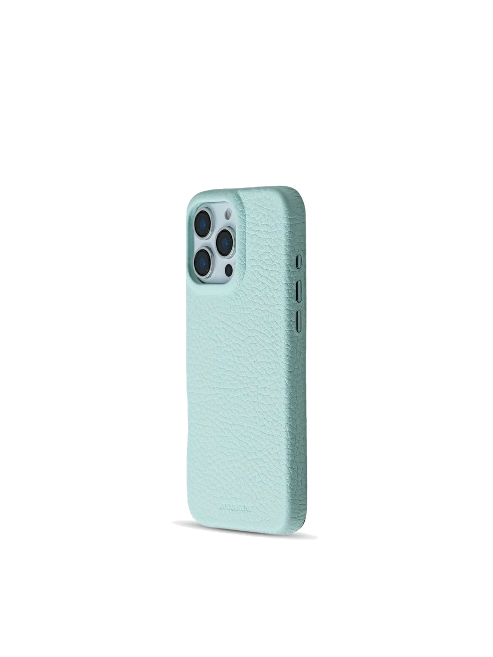 iPhone 16 Leather Case - Vert Marshmallow