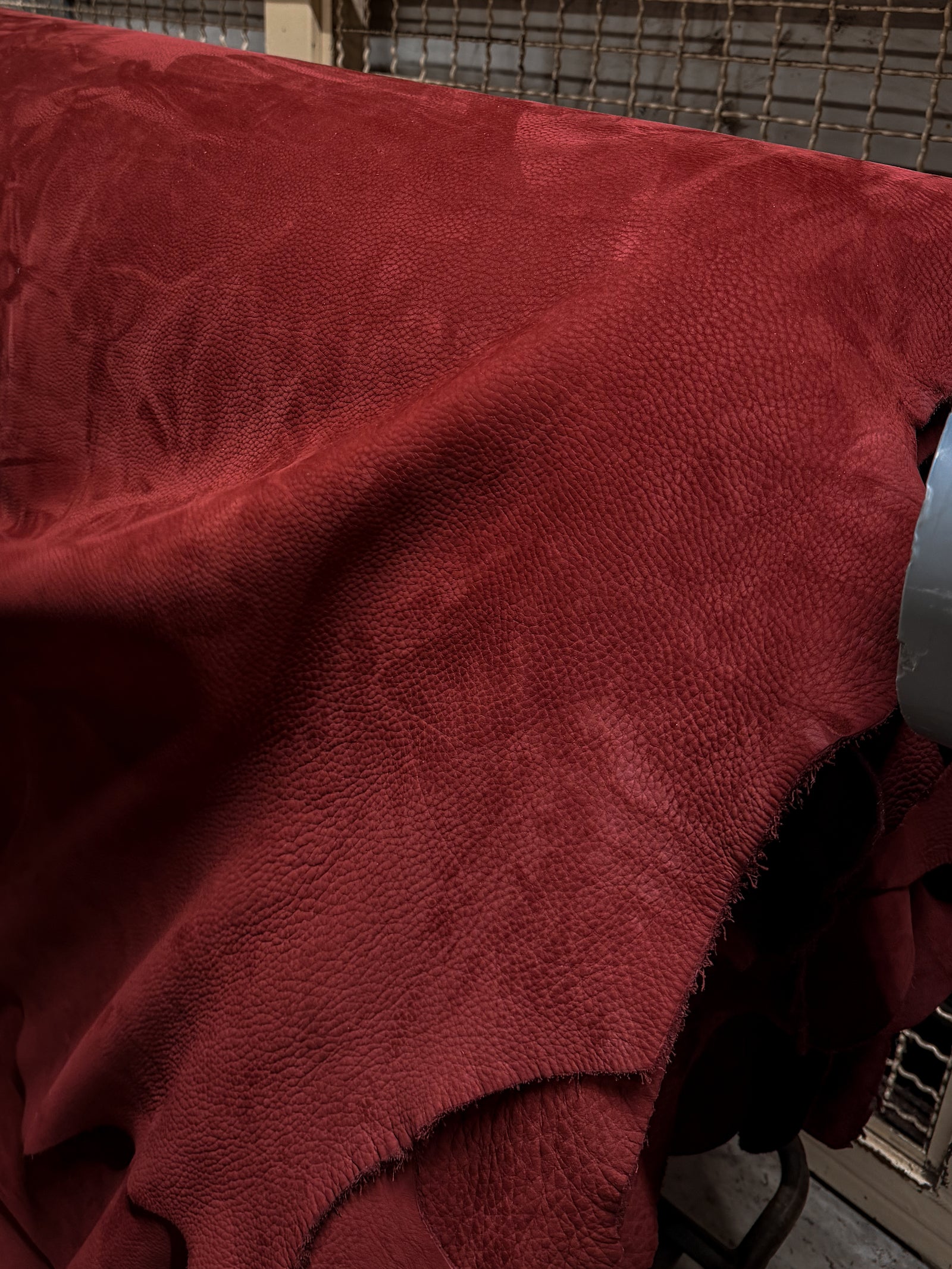 Burgundy Gochoki Taurillon nubuck